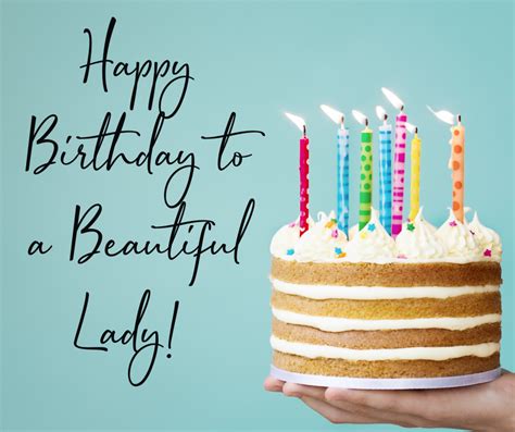 lady happy birthday